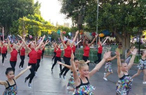 Performing Company at Disneyland 2015