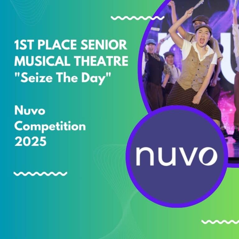 1st Place Senior Musical Theatre "Seize the Day" Nuvo Competition 2025